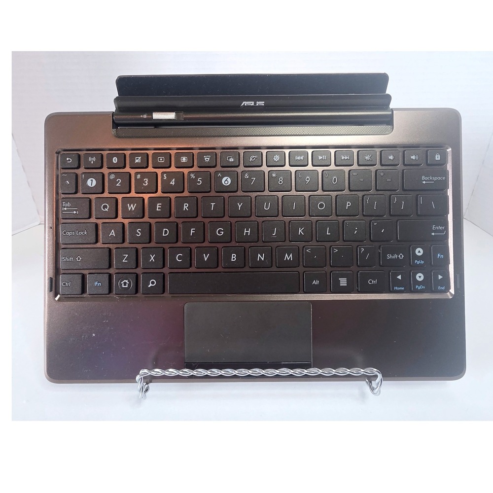 ASUS Mobile Dock Keyboard for Transformer Pad TF101 TF201 TF300 Brown UNTESTED